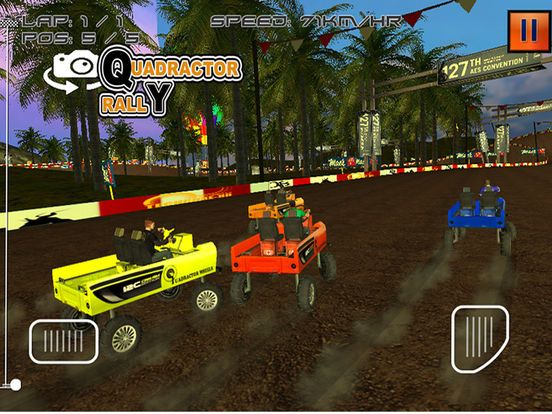 Quadractor Rally Screenshot (iTunes Store)