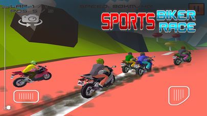 Sports Biker Race Screenshot (iTunes Store)