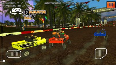 Quadractor Rally Screenshot (iTunes Store)