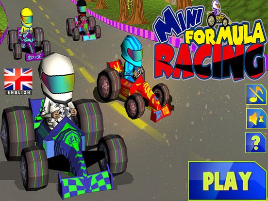 Mini Formula Racing Screenshot (iTunes Store)