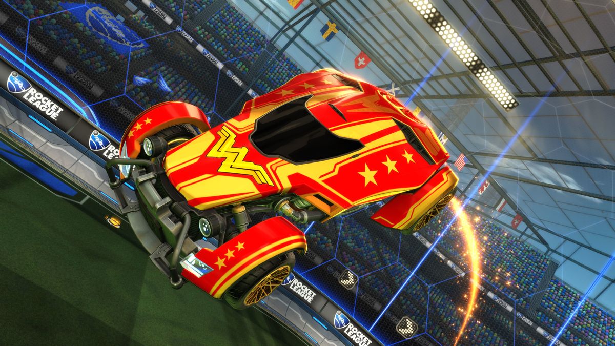 Rocket League: DC Super Heroes DLC Pack Screenshot (Steam)