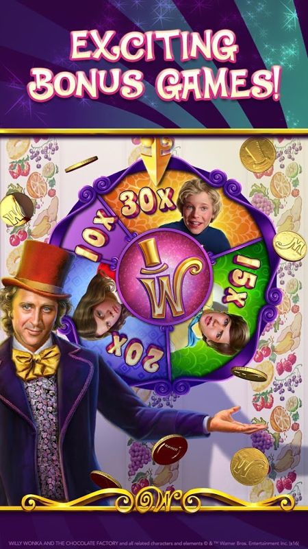 Willy Wonka Slots Vegas Casino Screenshot (Google Play)