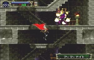Castlevania: Symphony of the Night Screenshot (Konami.com, 1997): Exploring the underground caverns