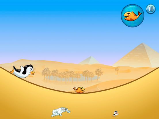 Racing Penguin: Slide and Fly! Screenshot (iTunes Store)