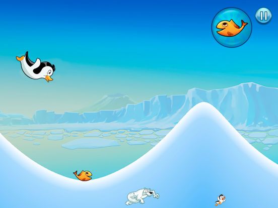 Racing Penguin: Slide and Fly! Screenshot (iTunes Store)