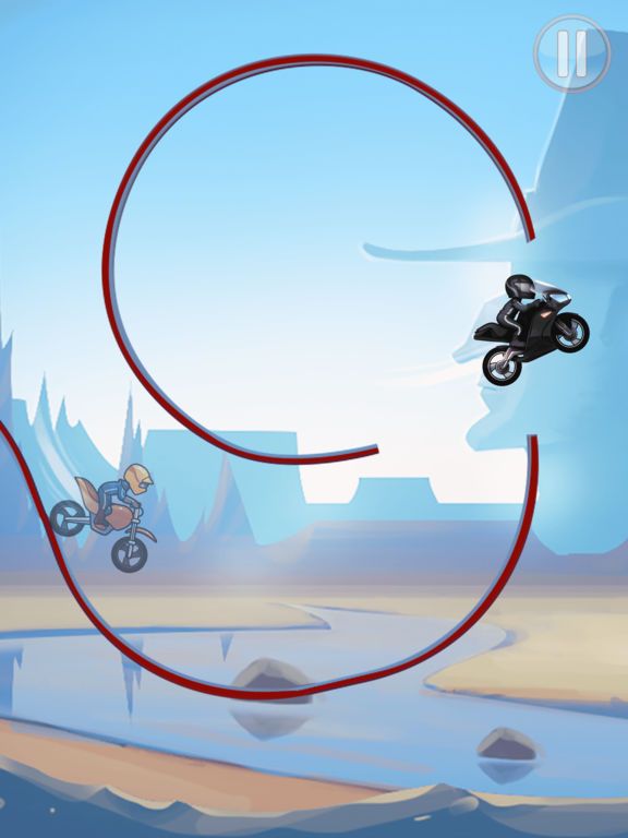 Bike Race Screenshot (iTunes Store)