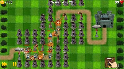 Zombie Tower Shooting Defense Screenshot (iTunes Store)