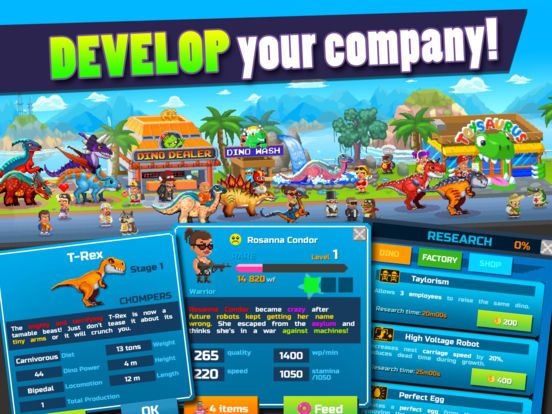 Dino Factory Screenshot (iTunes Store)