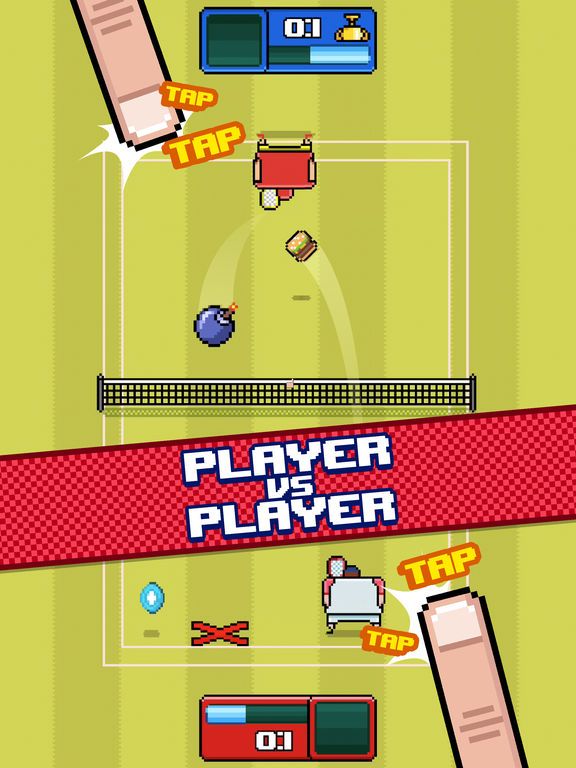 Timber Tennis Screenshot (iTunes Store)