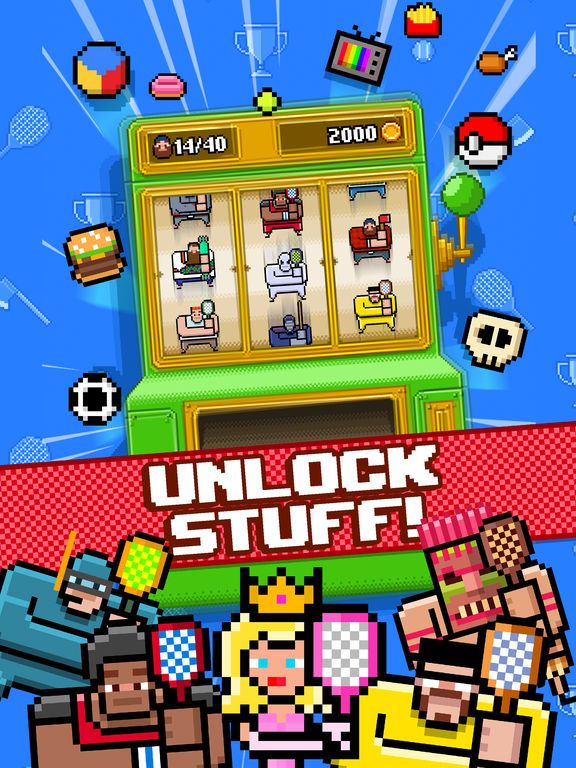Timber Tennis Screenshot (iTunes Store)