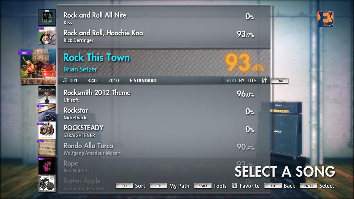 Rocksmith: All-new 2014 Edition - Brian Setzer: Rock This Town Screenshot (Steam)