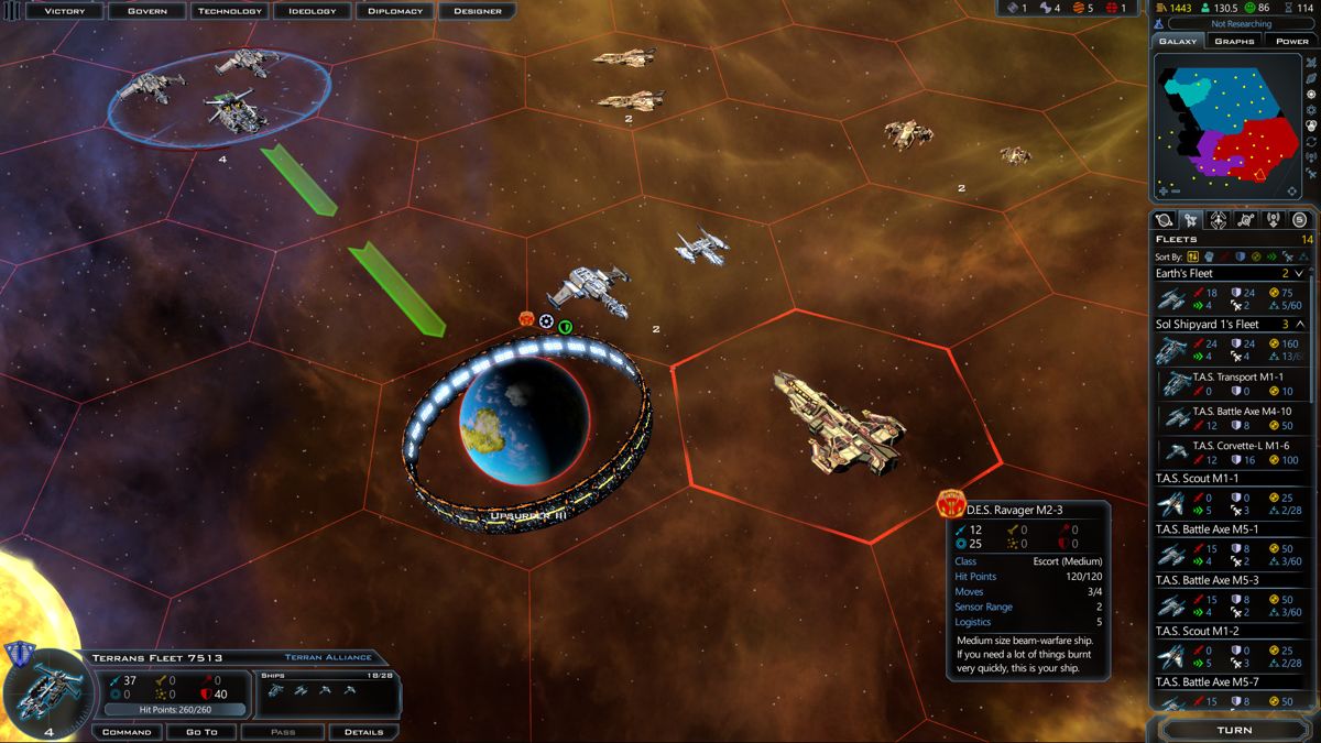 Galactic Civilizations III: Precursor Worlds Screenshot (Steam)