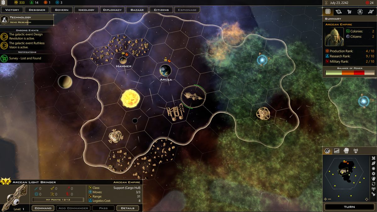 Galactic Civilizations III: Crusade Screenshot (Steam)