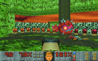 The Ultimate Doom Screenshot (idsoftware.com, 2008): Cacodemon fireball