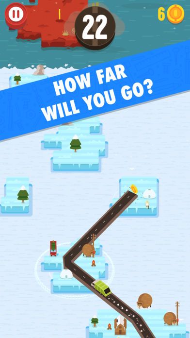 Hardway: Endless Road Builder Screenshot (iTunes Store)