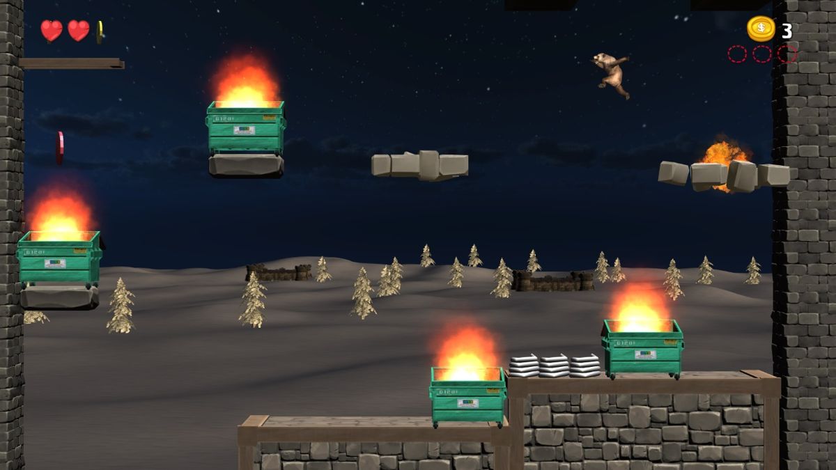 Epic Dumpster Bear: Dumpster Fire Redux Screenshot (Steam)