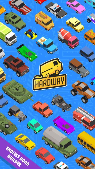 Hardway: Endless Road Builder Screenshot (iTunes Store)