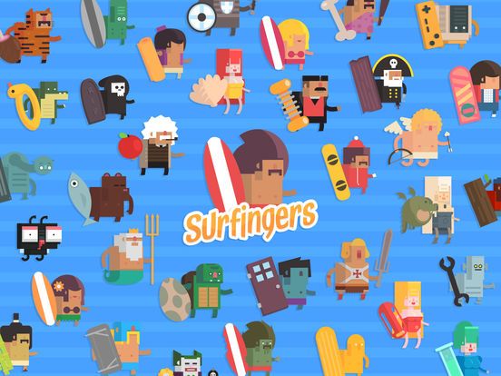 Surfingers Screenshot (iTunes Store)