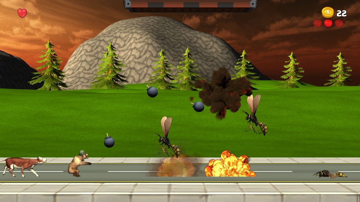 Epic Dumpster Bear: Dumpster Fire Redux Screenshot (Steam)