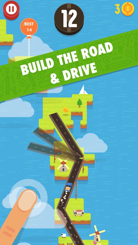 Hardway: Endless Road Builder Screenshot (Google Play)