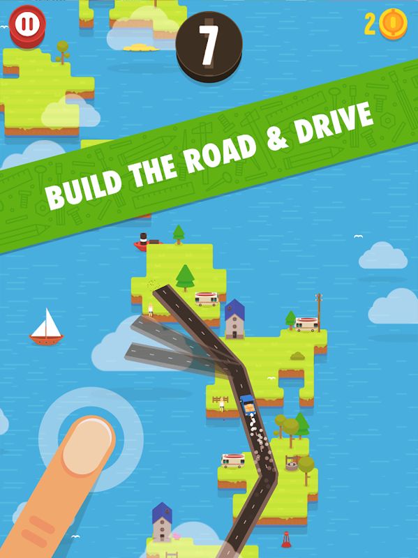 Hardway: Endless Road Builder Screenshot (Google Play)