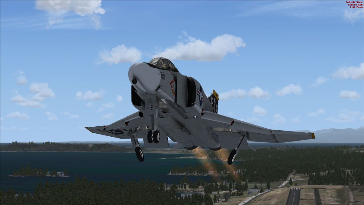 Microsoft Flight Simulator X: Steam Edition - McDonnell Douglas F-4 Phantom II Screenshot (Steam)