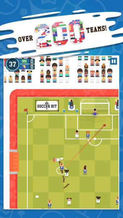 Soccer Hit Screenshot (iTunes Store)