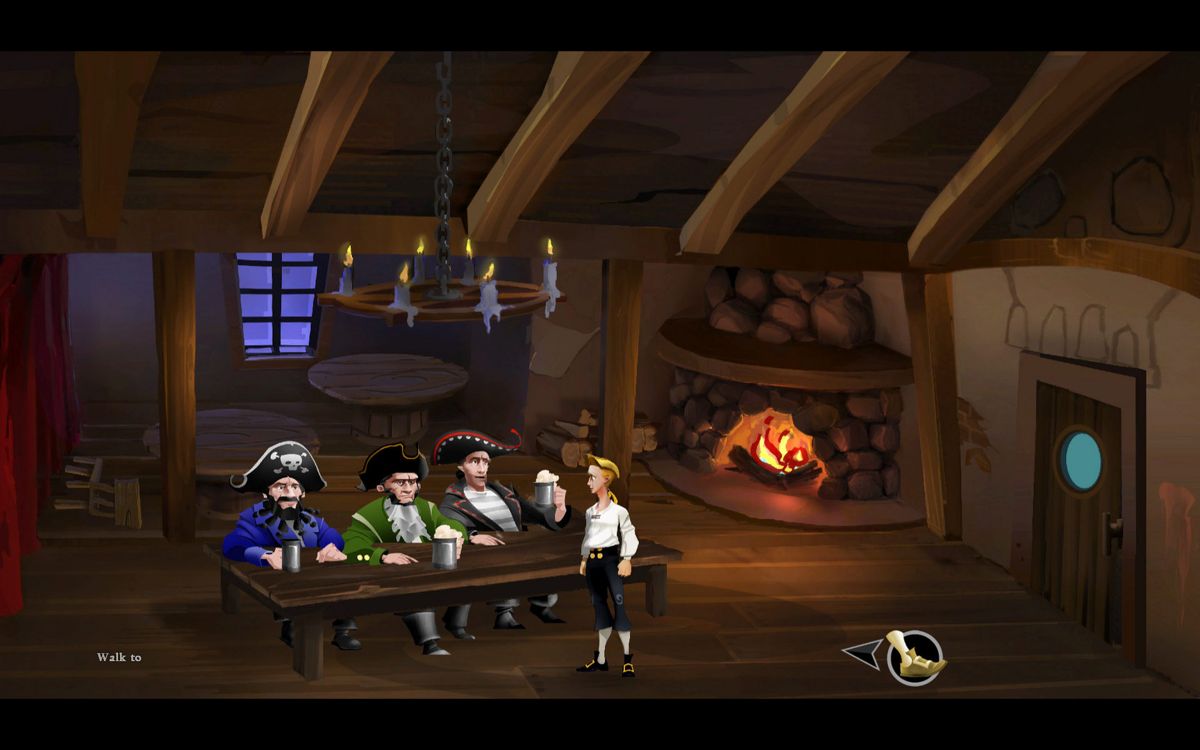 The Secret of Monkey Island: Special Edition Screenshot (Steam store page): The pirate leaders