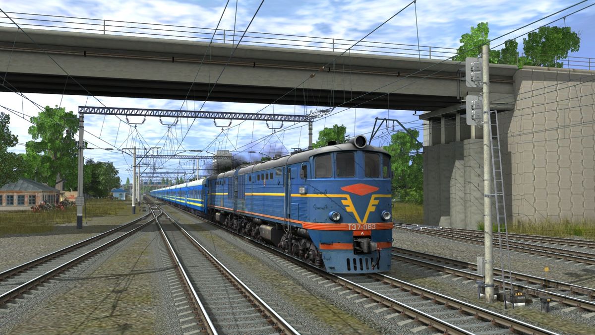 Trainz: TE7-083 (Russian Loco) Screenshot (Steam)