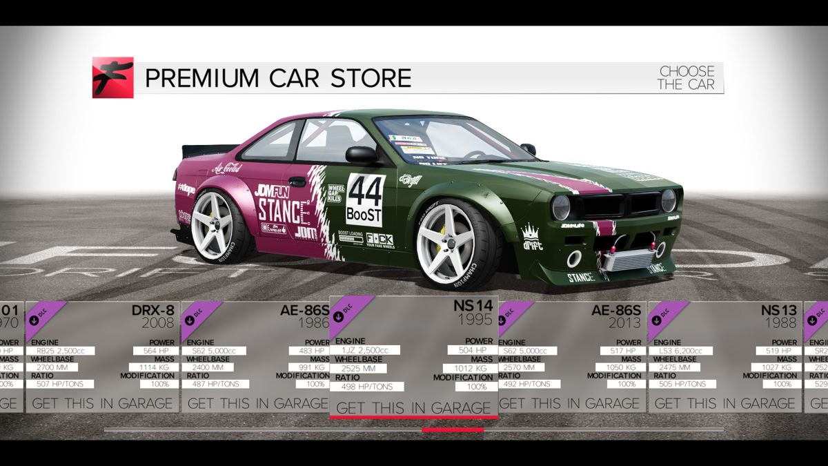 Furidashi: Premium Cars Pack#2 Screenshot (Steam)