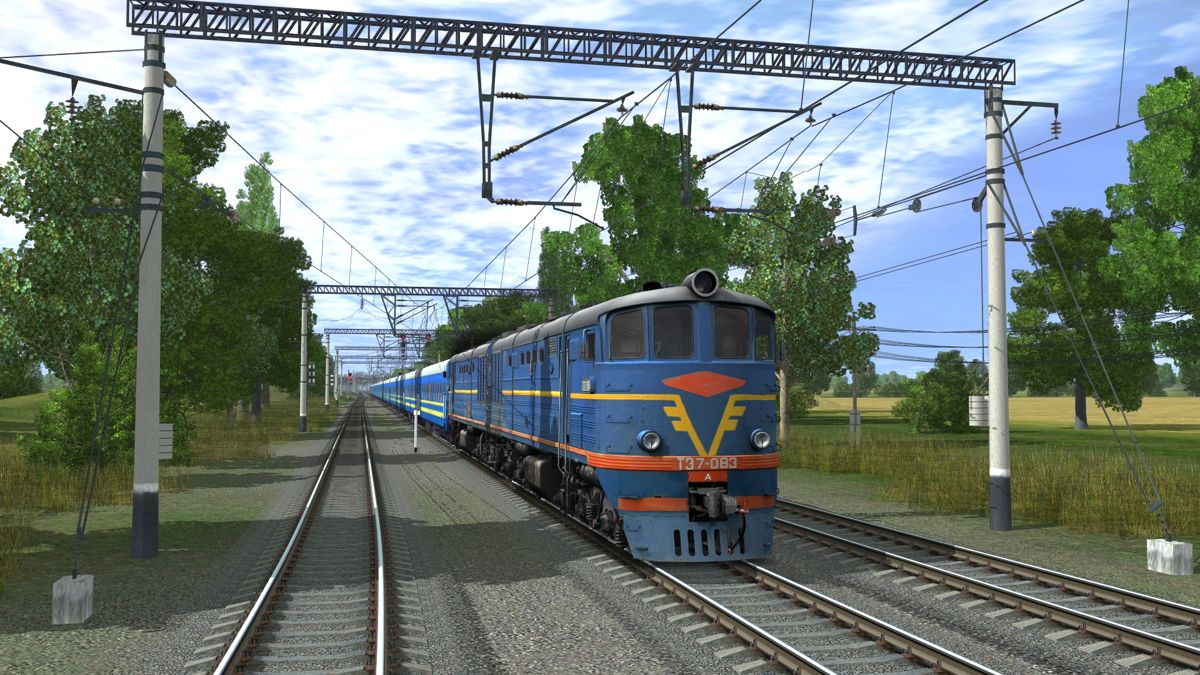 Trainz: TE7-083 (Russian Loco) Screenshot (Steam)