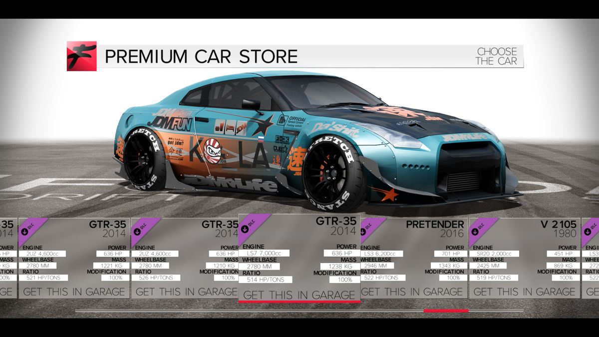 Furidashi: Premium Cars Pack#1 Screenshot (Steam)