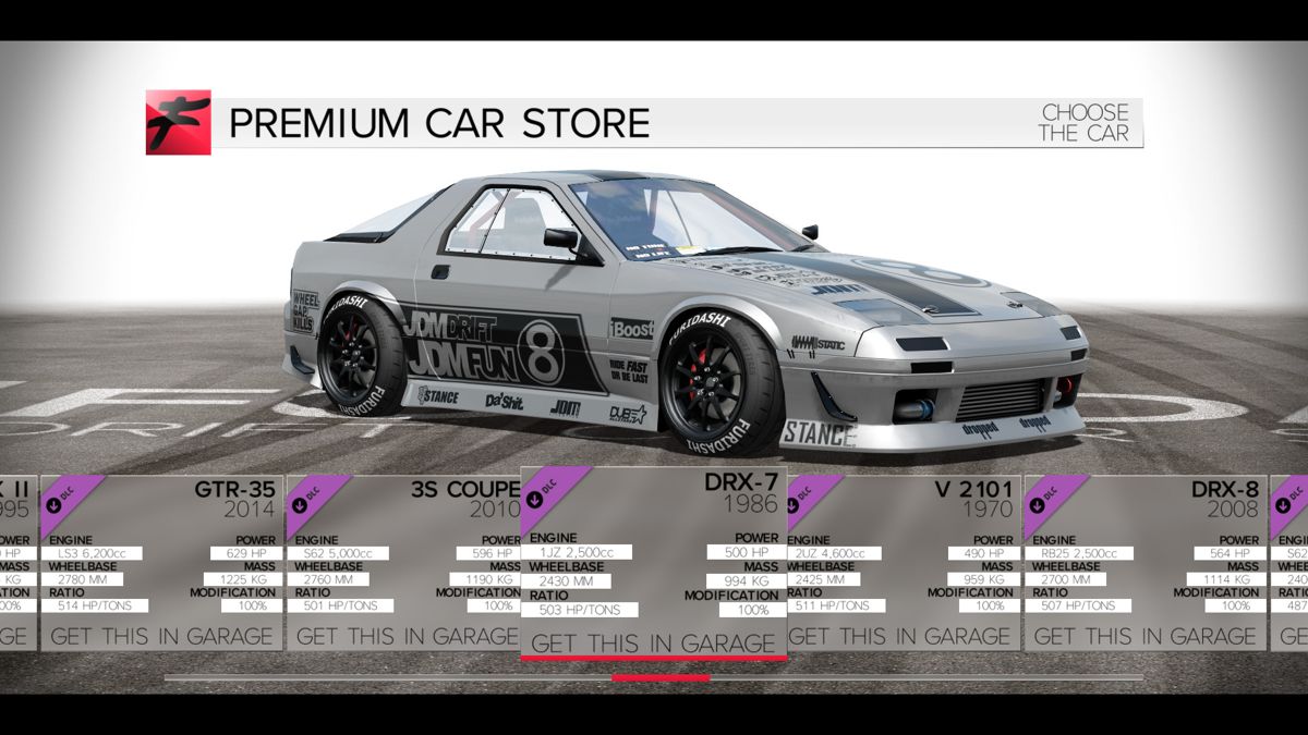 Furidashi: Premium Cars Pack#2 Screenshot (Steam)