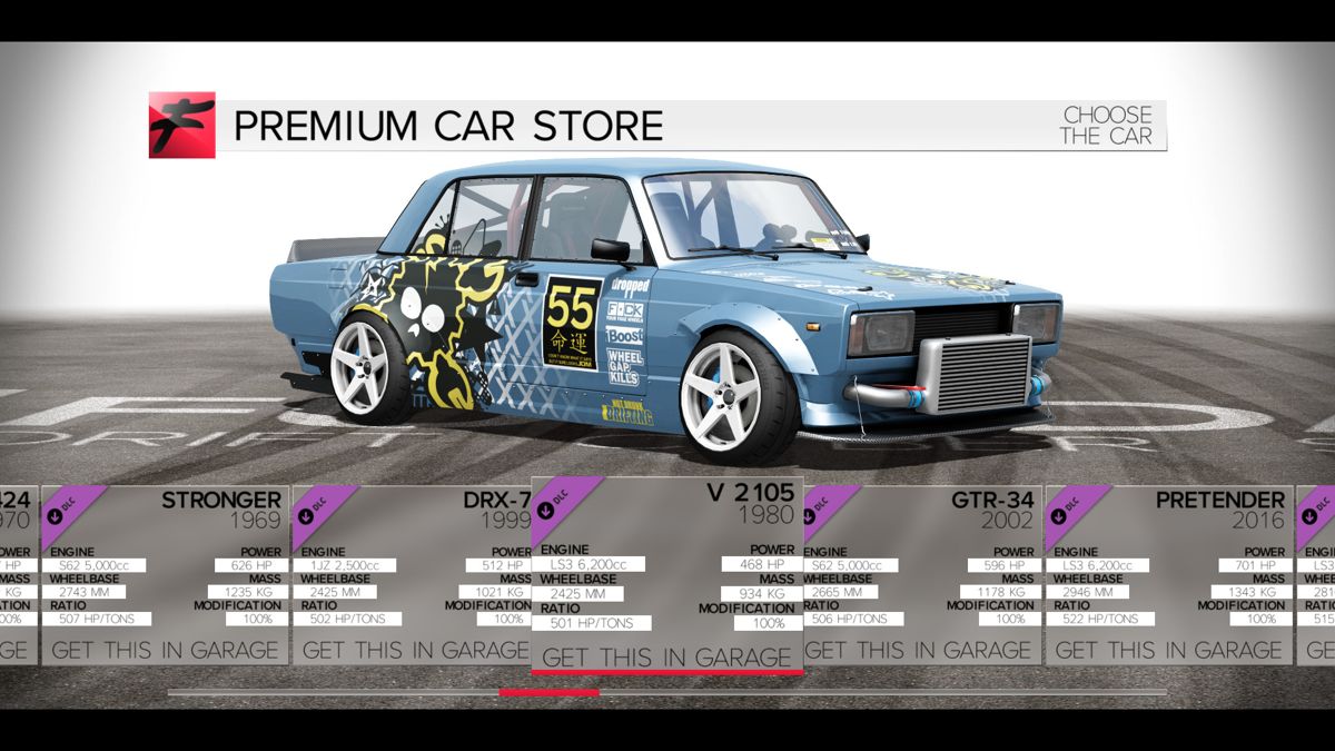 Furidashi: Premium Cars Pack#1 Screenshot (Steam)