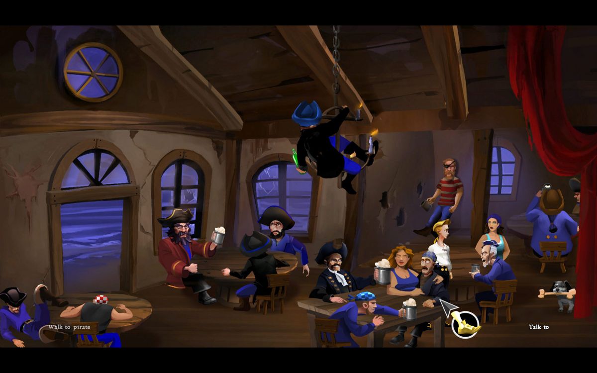 The Secret of Monkey Island: Special Edition Screenshot (Steam store page): The Scumm Bar