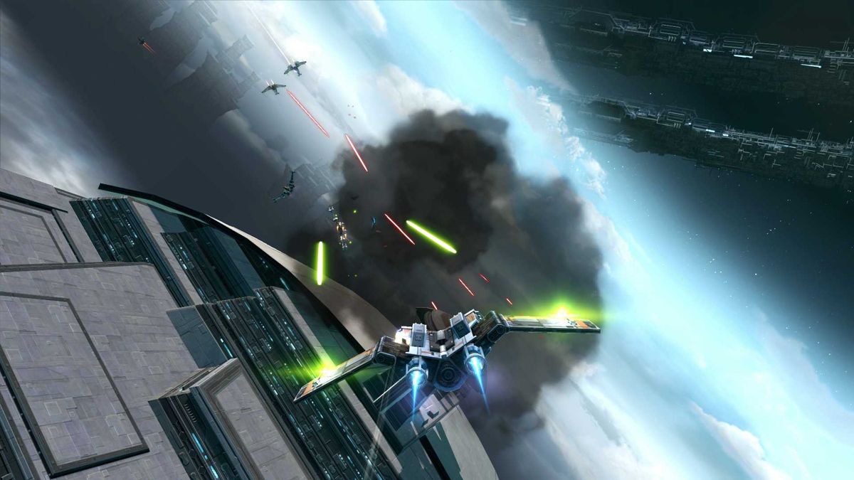 Star Wars: The Old Republic - Galactic Starfighter Screenshot (swtor.com, official site)