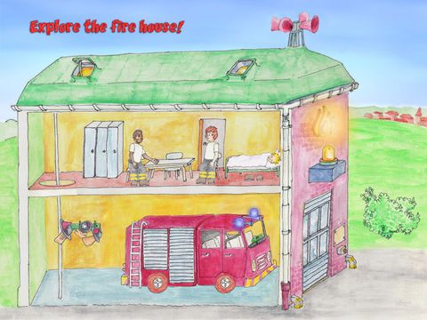 Fire Department for Toddlers and Kids Screenshot (iTunes Store)