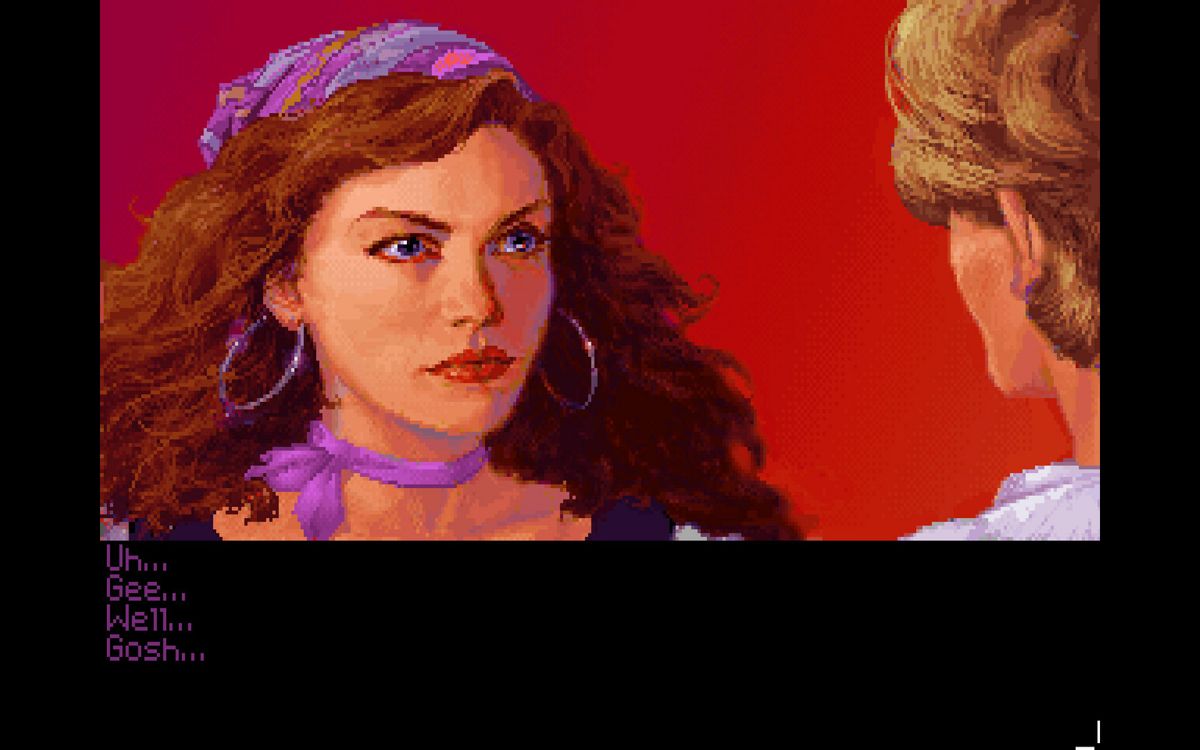 The Secret of Monkey Island: Special Edition Screenshot (Steam store page): Elaine (old graphics)