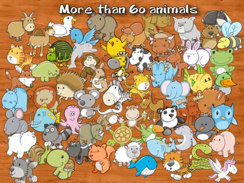 Animal Learning Puzzle Screenshot (iTunes Store)
