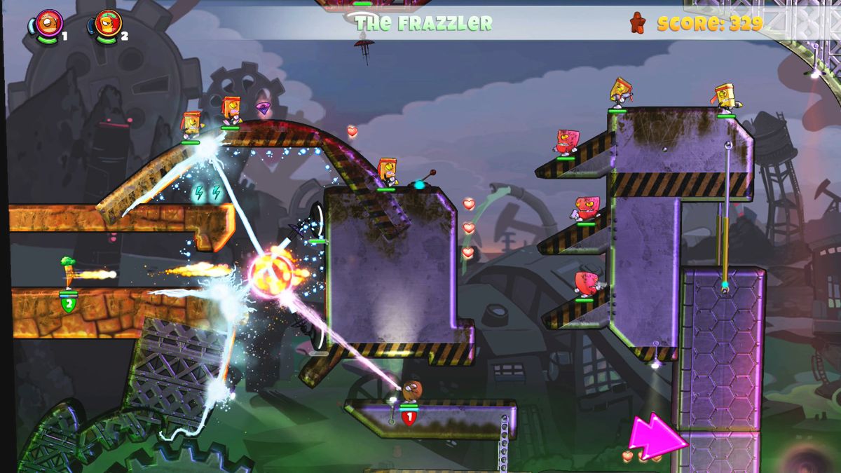 Organic Panic Screenshot (PlayStation.com)