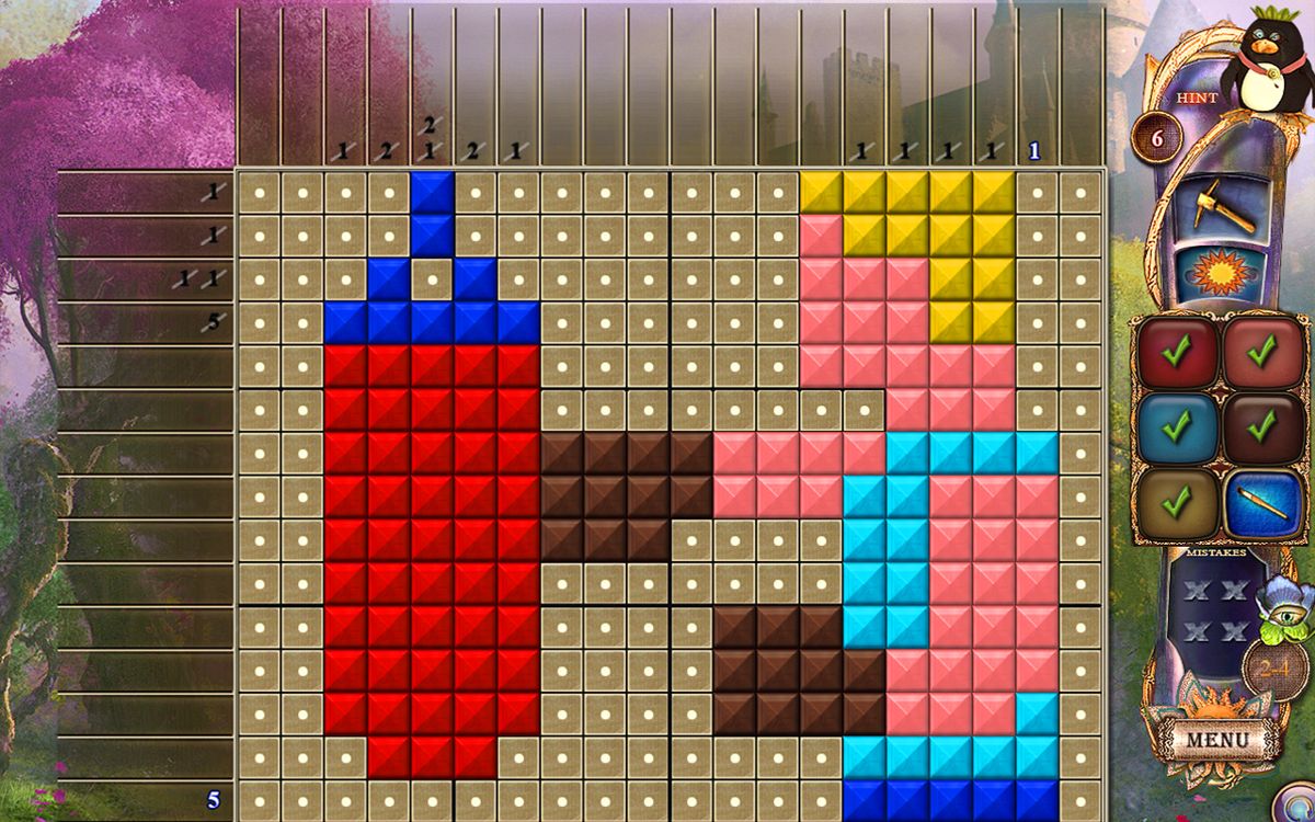 Fantasy Mosaics 20: Castle of Puzzles Screenshot (Steam)