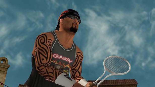 Outlaw Tennis Screenshot (PlayStation.com)