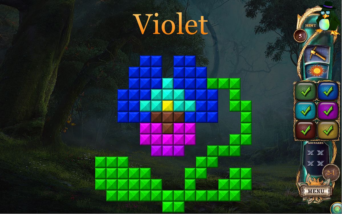 Fantasy Mosaics 16: Six Colors in Wonderland Screenshot (Steam)