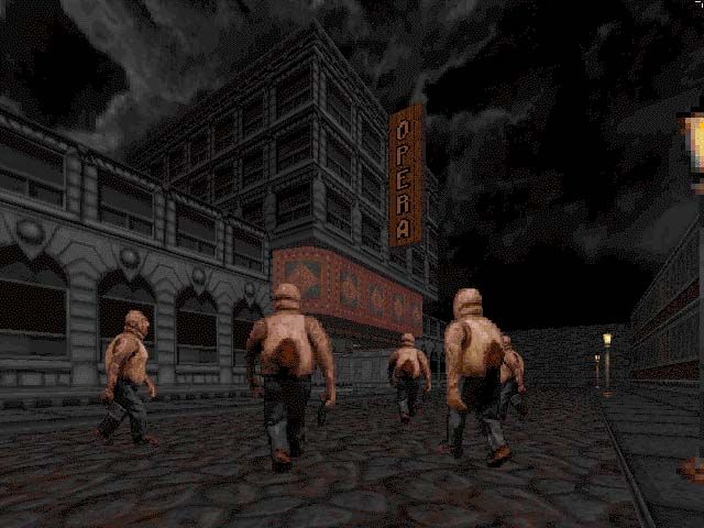 Cryptic Passage for Blood Screenshot (Sunstorm's Promotional Screenshots): Promotional screenshot of the level "Old Opera House"