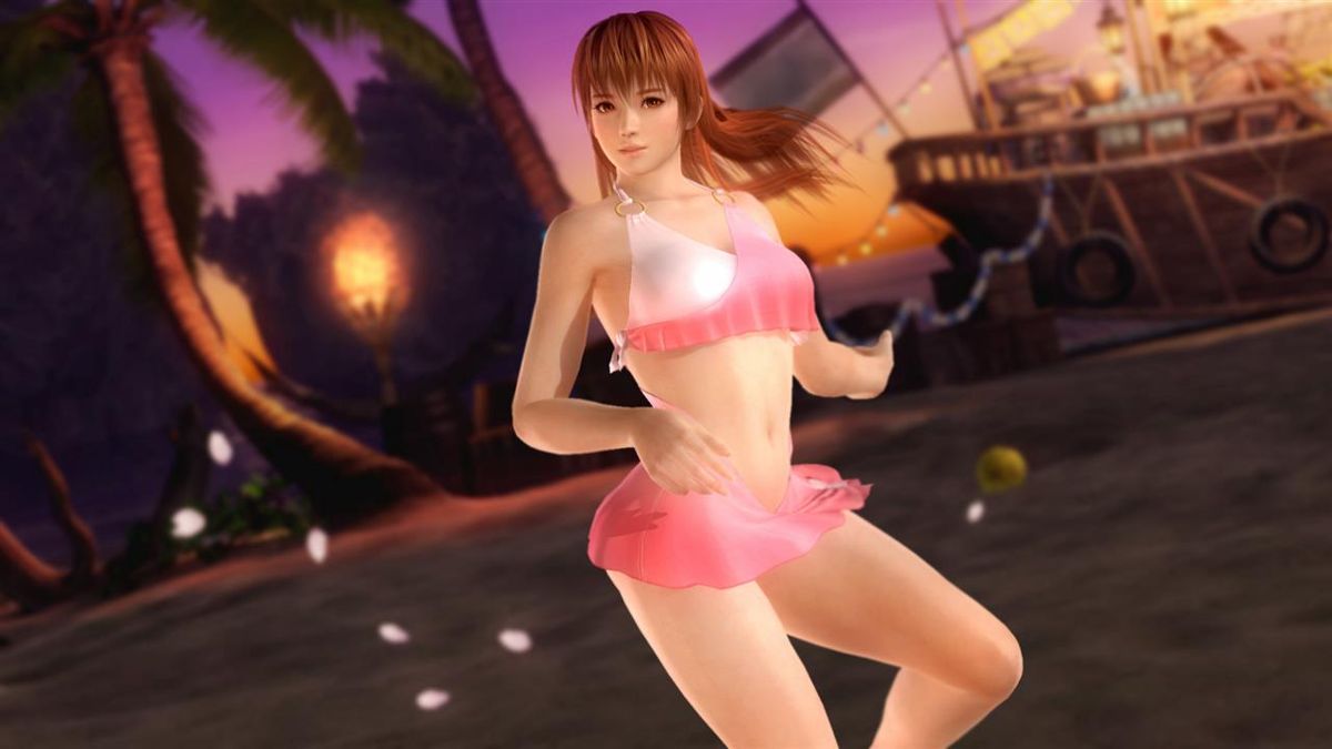 Dead or Alive 5: Last Round - Gust Mashup Swimwear: Kasumi & Ion Screenshot (PlayStation Store)