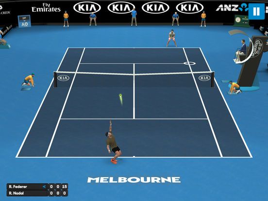AO Tennis Screenshot (iTunes Store)