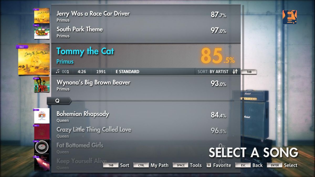 Rocksmith: All-new 2014 Edition - Primus: Tommy the Cat Screenshot (Steam)