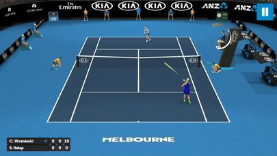 AO Tennis Screenshot (iTunes Store)