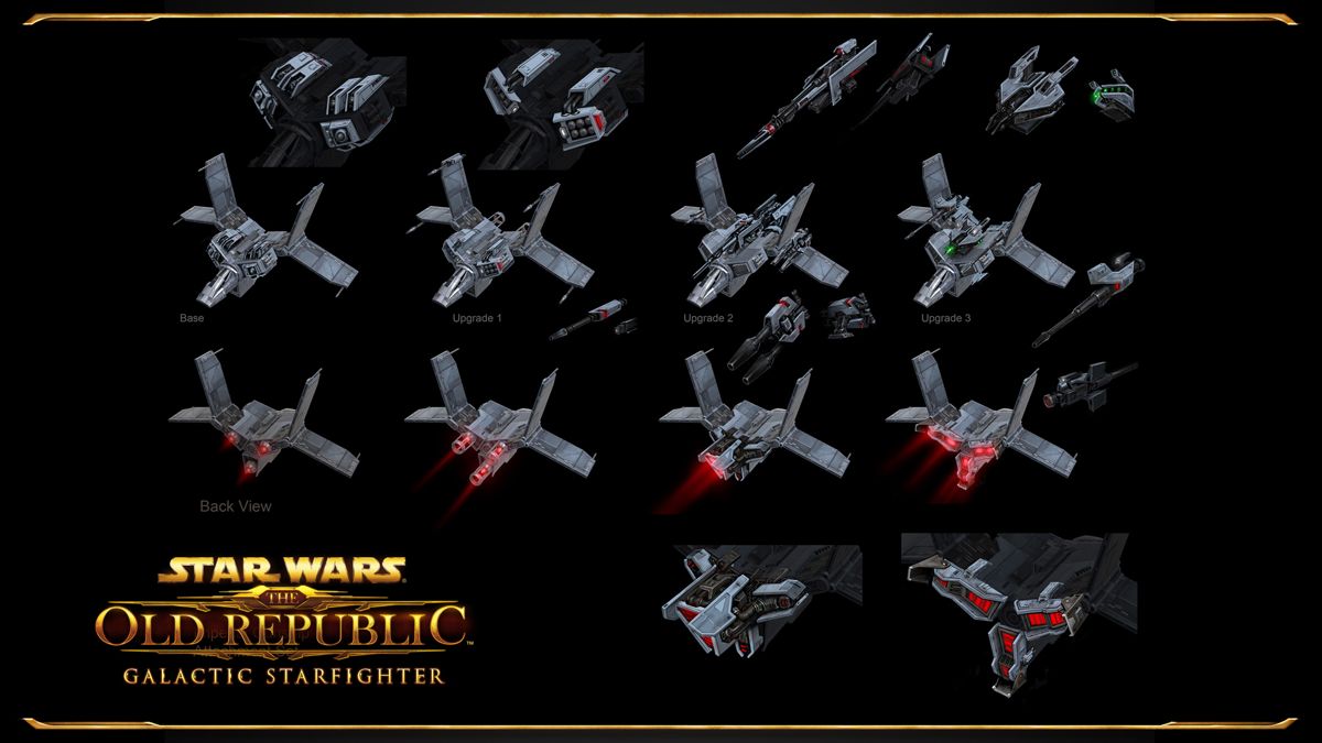 Star Wars: The Old Republic - Galactic Starfighter Concept Art (swtor.com, official site)