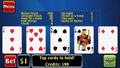 Poker Fever Screenshot (iTunes Store)